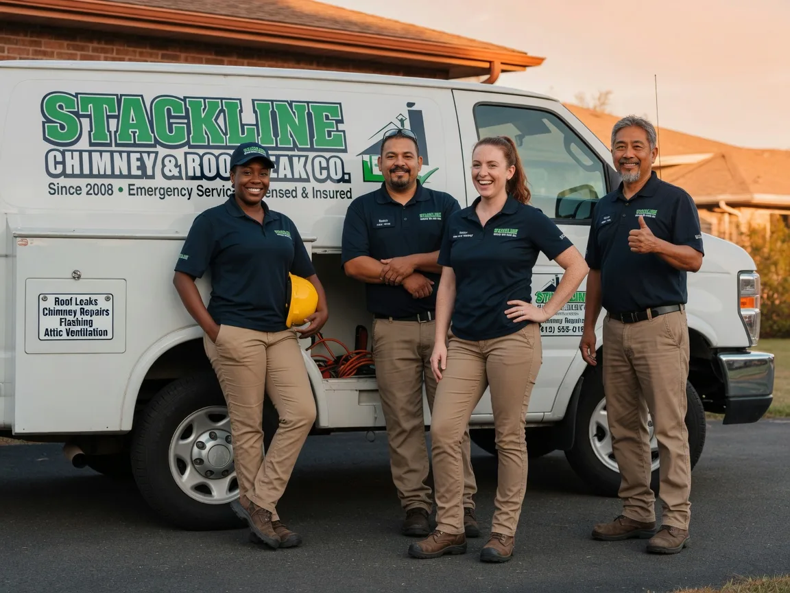 Chimney flashing repair company in Burtrum, MN